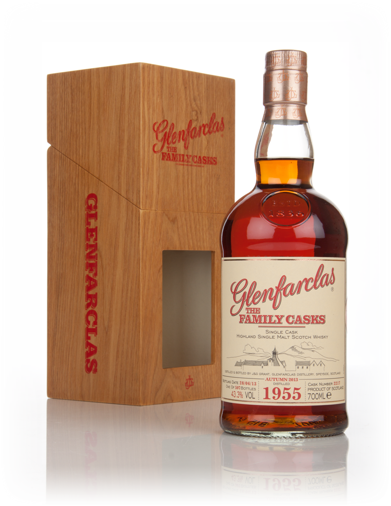 Glenfarclas 1955 (cask 2217) Family Cask Autumn 2013 Release 70cl product image