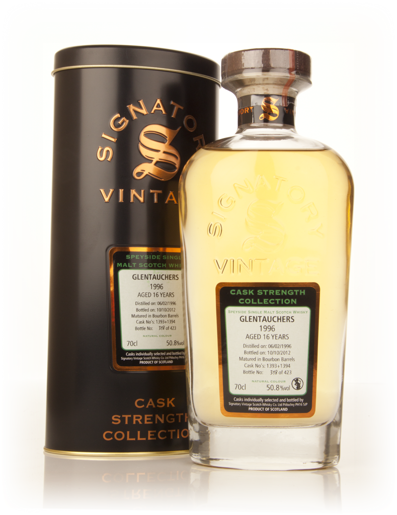 Glentauchers 16 Year Old 1996 (casks 1393+1394) - Cask Strength Collection (Signatory) 70cl product image