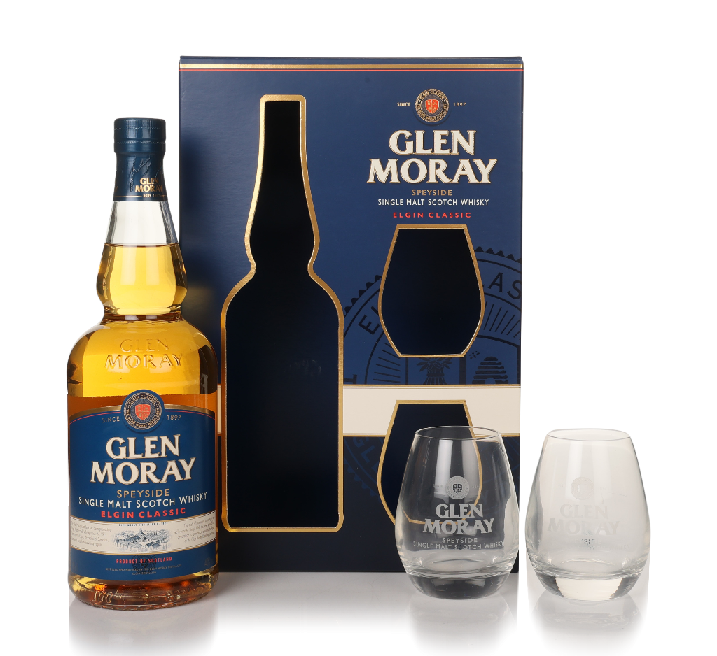 Glen Moray Classic Gift Pack with 2x Glasses 70cl product image
