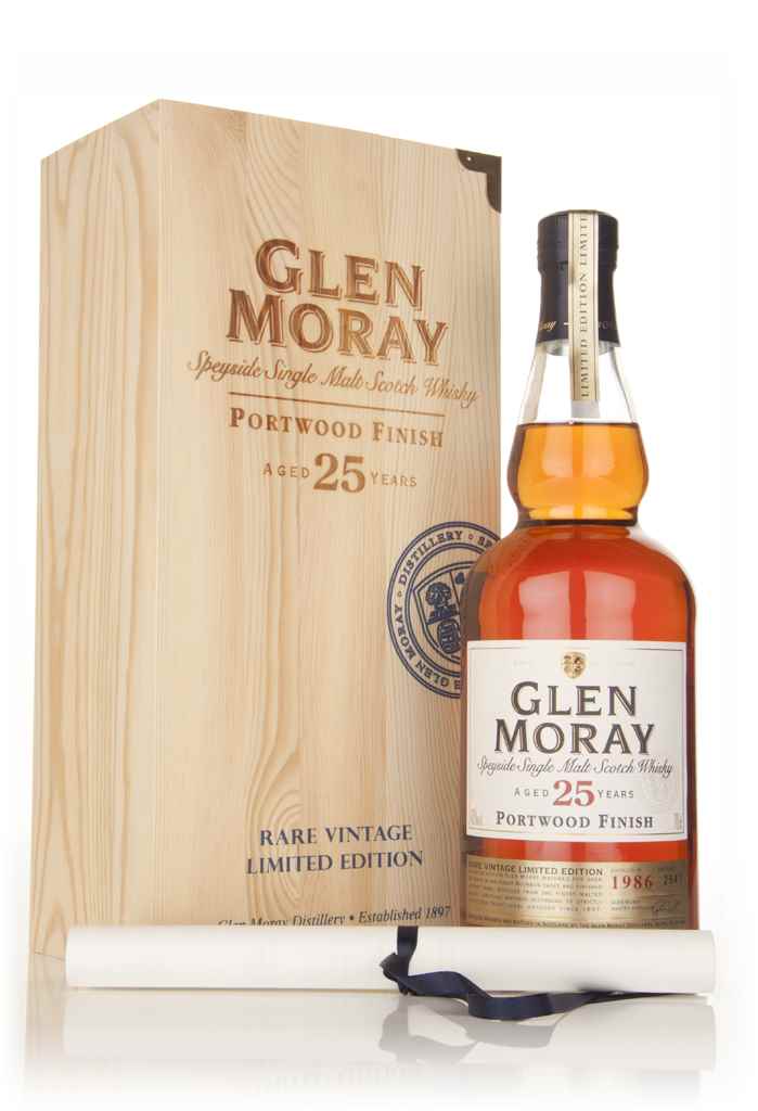 Glen Moray 25 Year Old 1986 - Portwood Finish 70cl product image