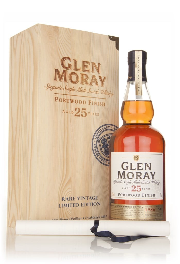 Glen Moray 25 Year Old 1986 - Portwood Finish 70cl product image