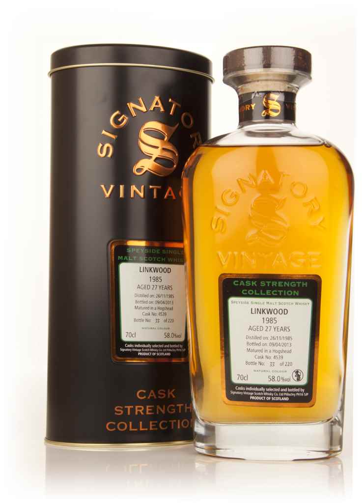 Linkwood 27 Year Old 1985 (cask 4539) - Cask Strength Collection (Signatory) 70cl product image