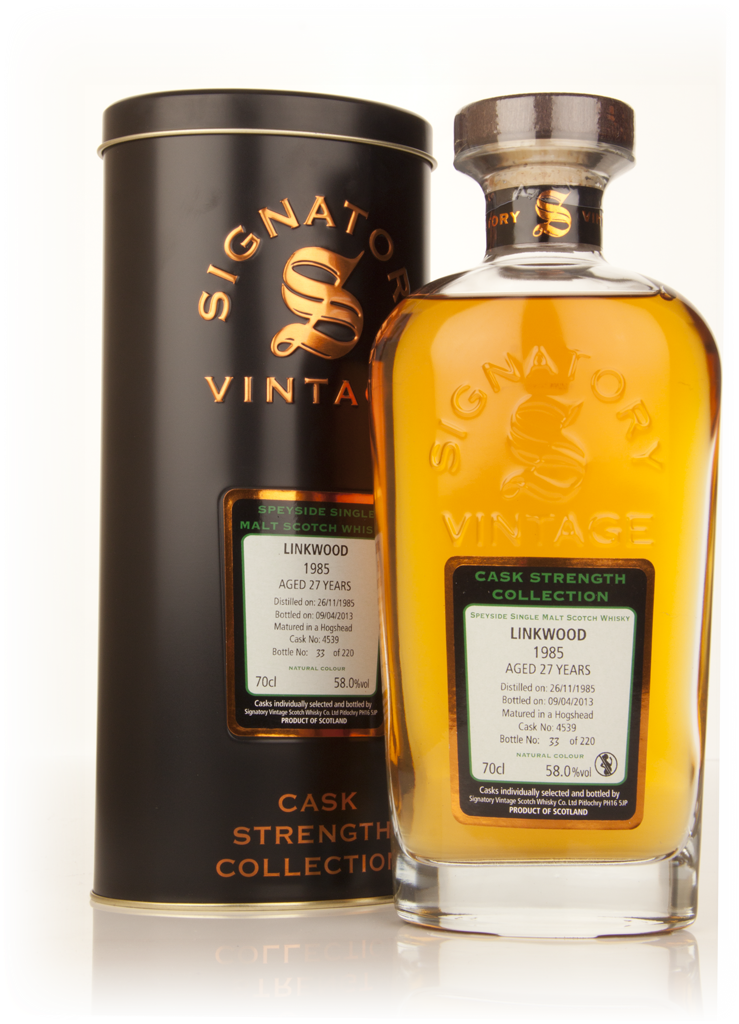 Linkwood 27 Year Old 1985 (cask 4539) - Cask Strength Collection (Signatory) 70cl product image
