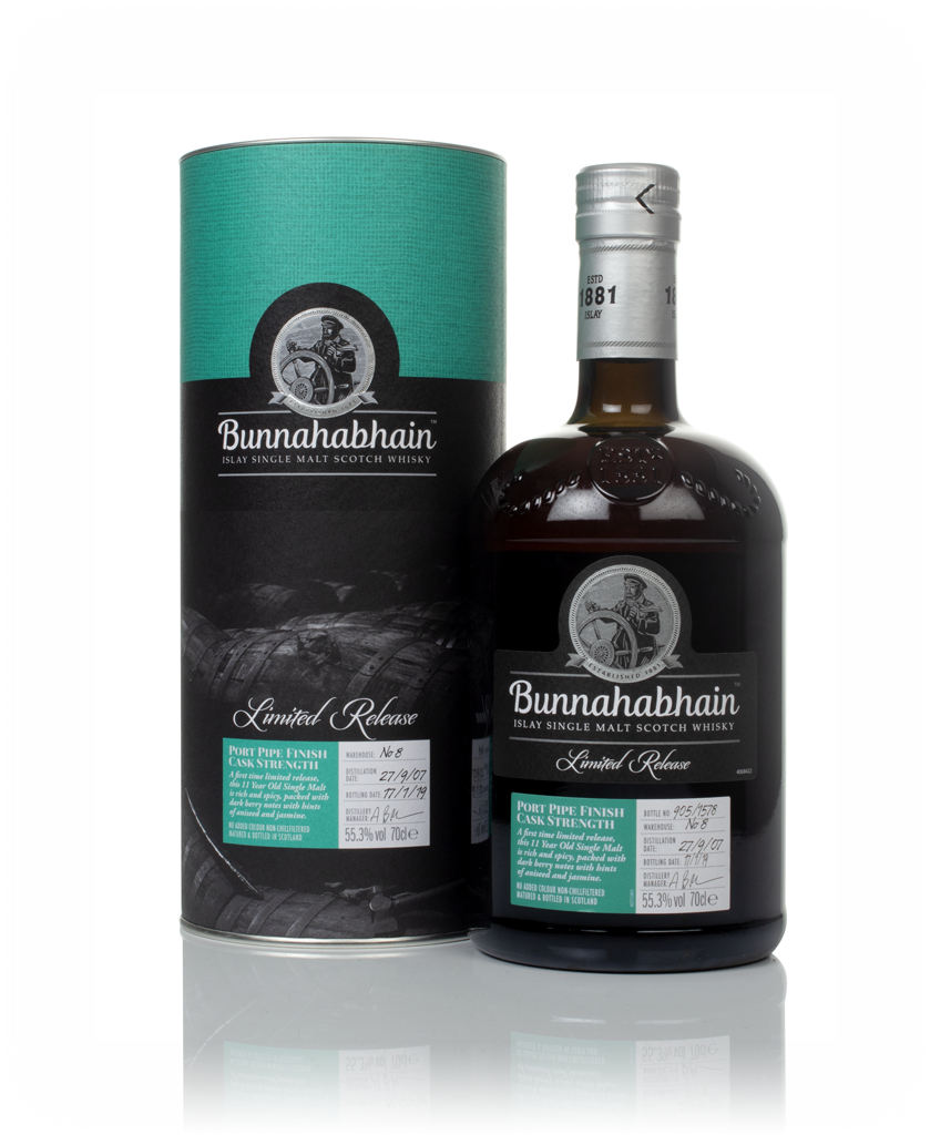 Bunnahabhain 11 Year Old 2007 Port Pipe Finish 70cl product image