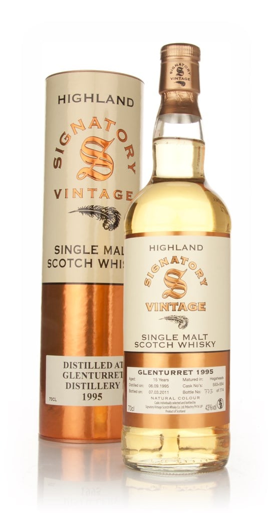 Glenturret 15 Year Old 1995 (Signatory) 70cl product image