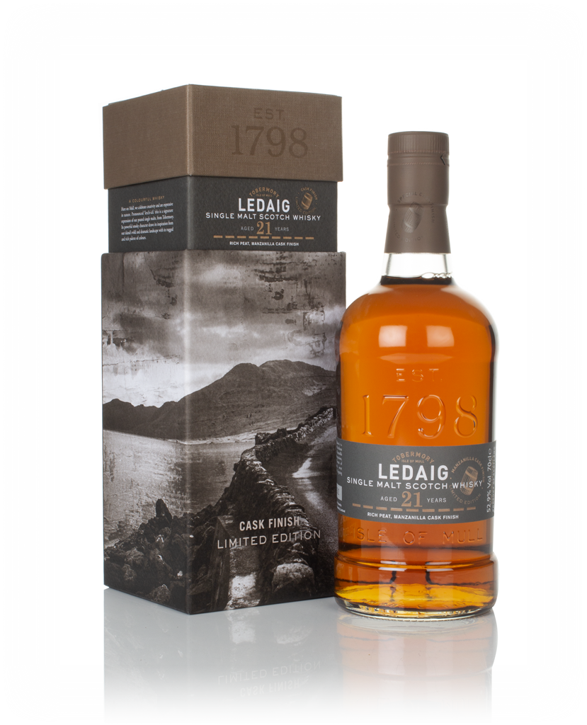 Ledaig 21 Year Old Manzanilla Cask Finish 70cl product image