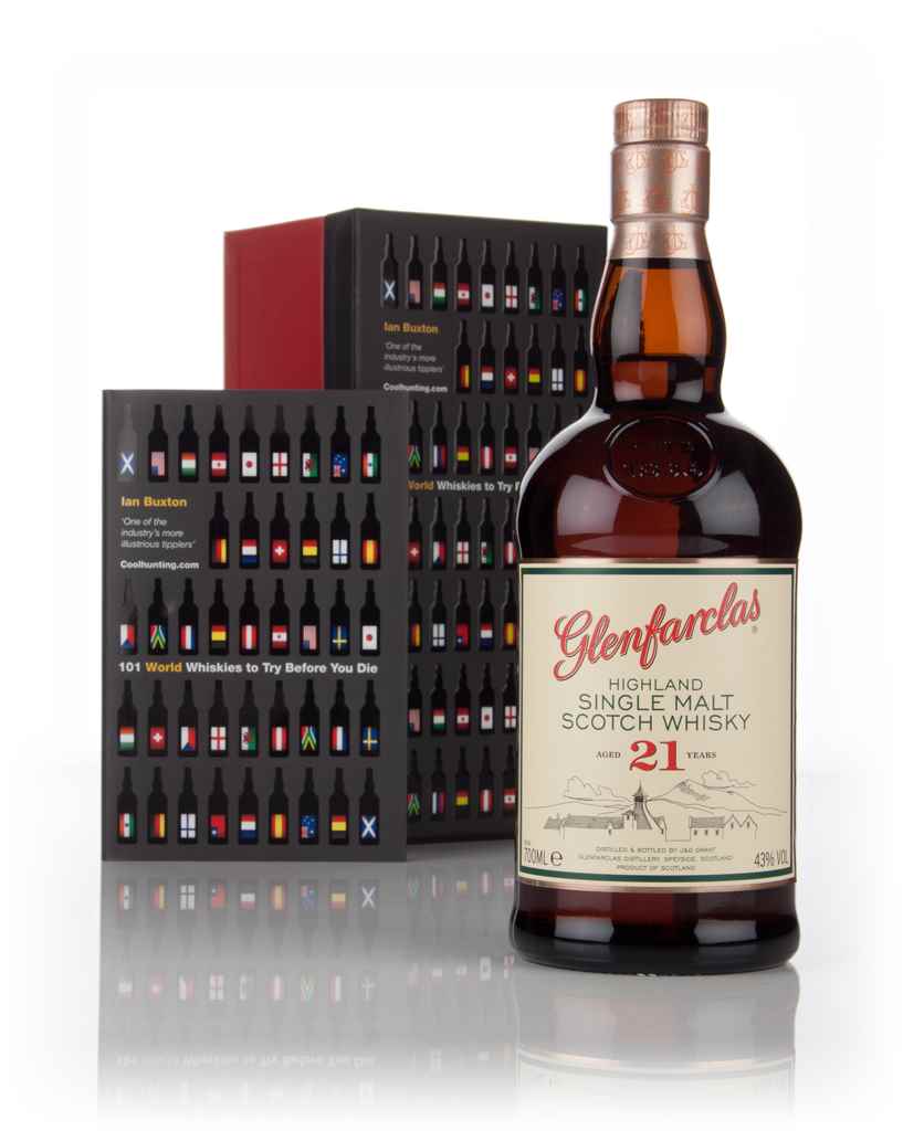 Glenfarclas 21 Year Old & "101 World Whiskies To Try Before You Die" (Ian Buxton) 70cl product image