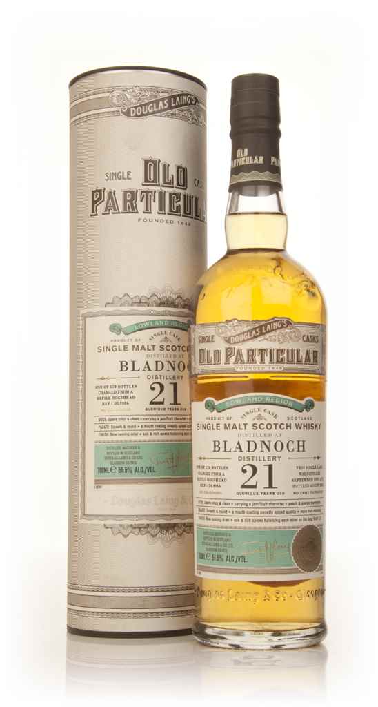 Bladnoch 21 Year Old 1991 (cask 9956) - Old Particular (Douglas Laing) 70cl product image
