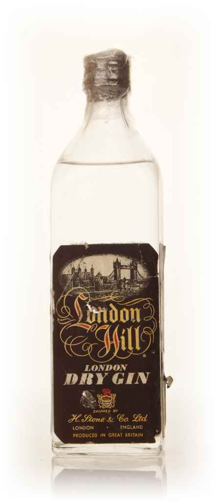 London Hill Dry Gin - 1960s 75cl product image