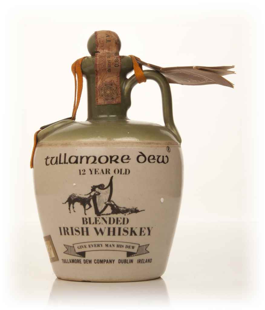 Tullamore Dew 12 Year Old Ceramic Jug - 1960s 75cl product image