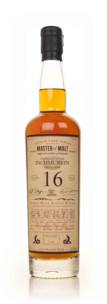 Inchmurrin 16 Year Old 1996 - Single Cask (Master of Malt) 70cl product image