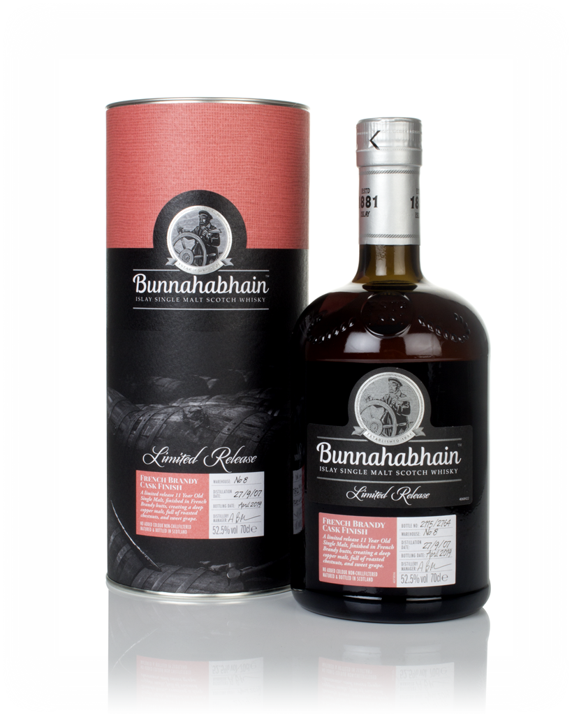 Bunnahabhain 11 Year Old 2007 - French Brandy Cask Finish 70cl product image
