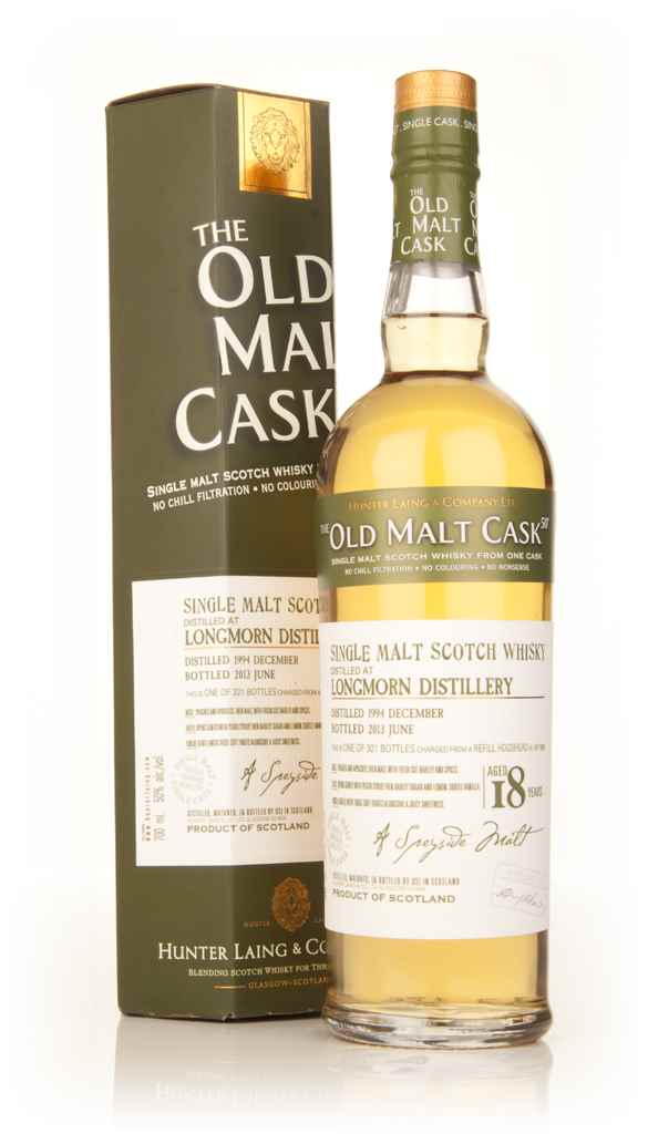Longmorn 18 Year Old 1994 (cask 9885) - Old Malt Cask (Hunter Laing) 70cl product image