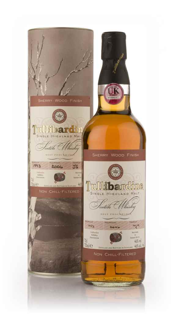 Tullibardine 1993 Sherry Wood Finish 70cl product image