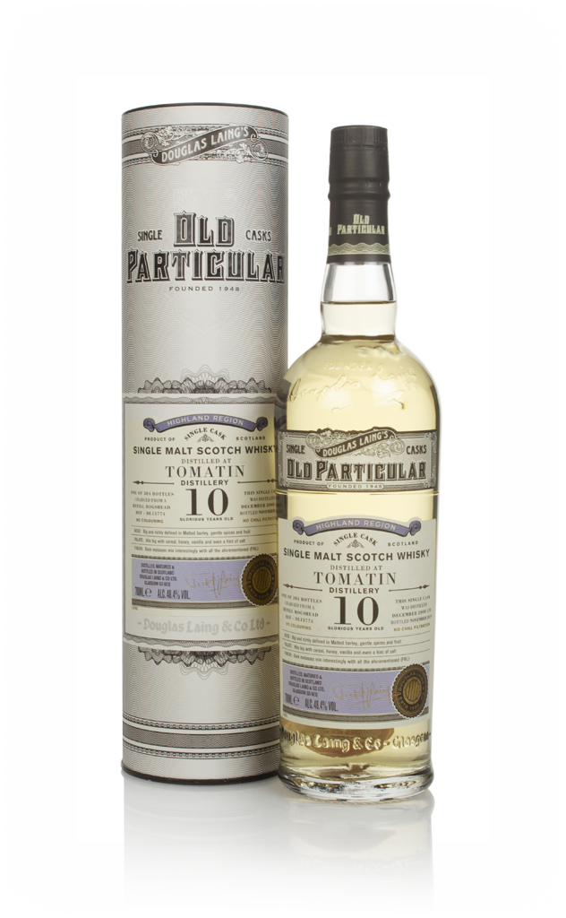 Tomatin 10 Year Old 2008 (cask 13774) - Old Particular (Douglas Laing) 70cl product image