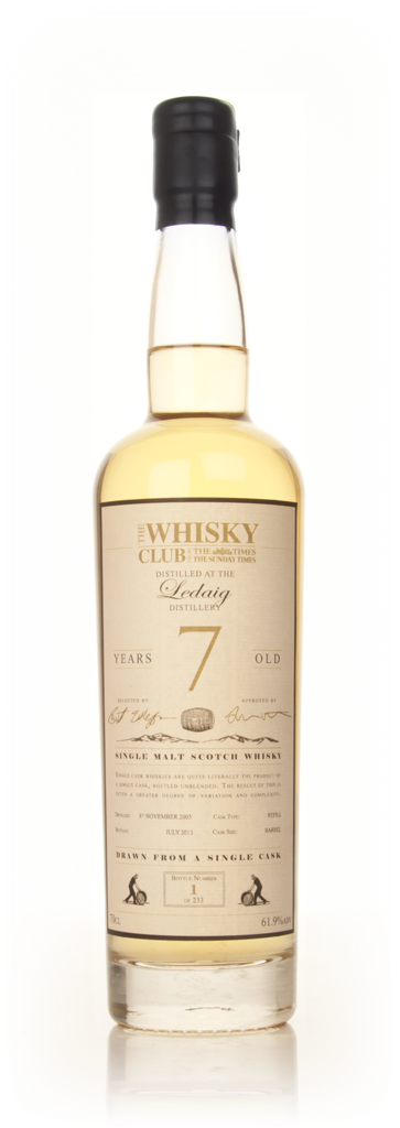 Ledaig 7 Year Old 2005 (The Whisky Club) 70cl product image