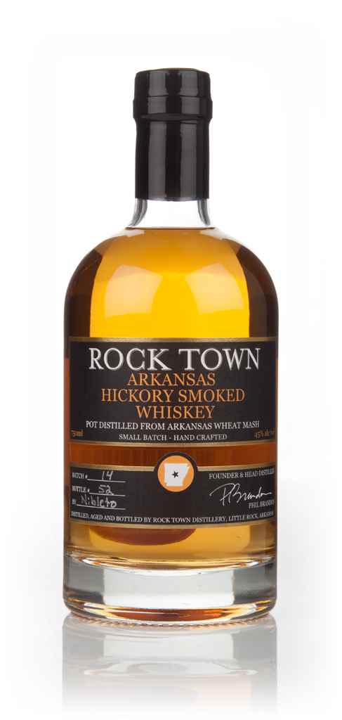 Rock Town Arkansas Hickory Smoked Whiskey 75cl product image