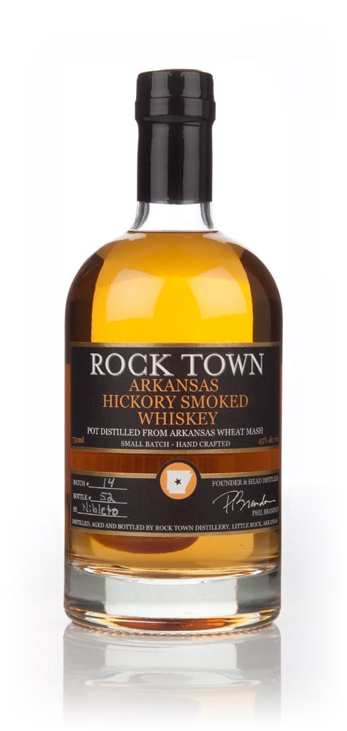 Rock Town Arkansas Hickory Smoked Whiskey 75cl product image