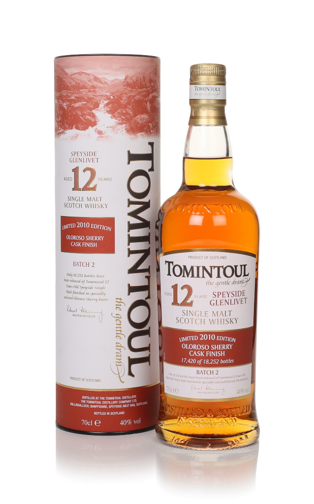 Tomintoul 12 Year Old Oloroso Sherry Cask 70cl product image