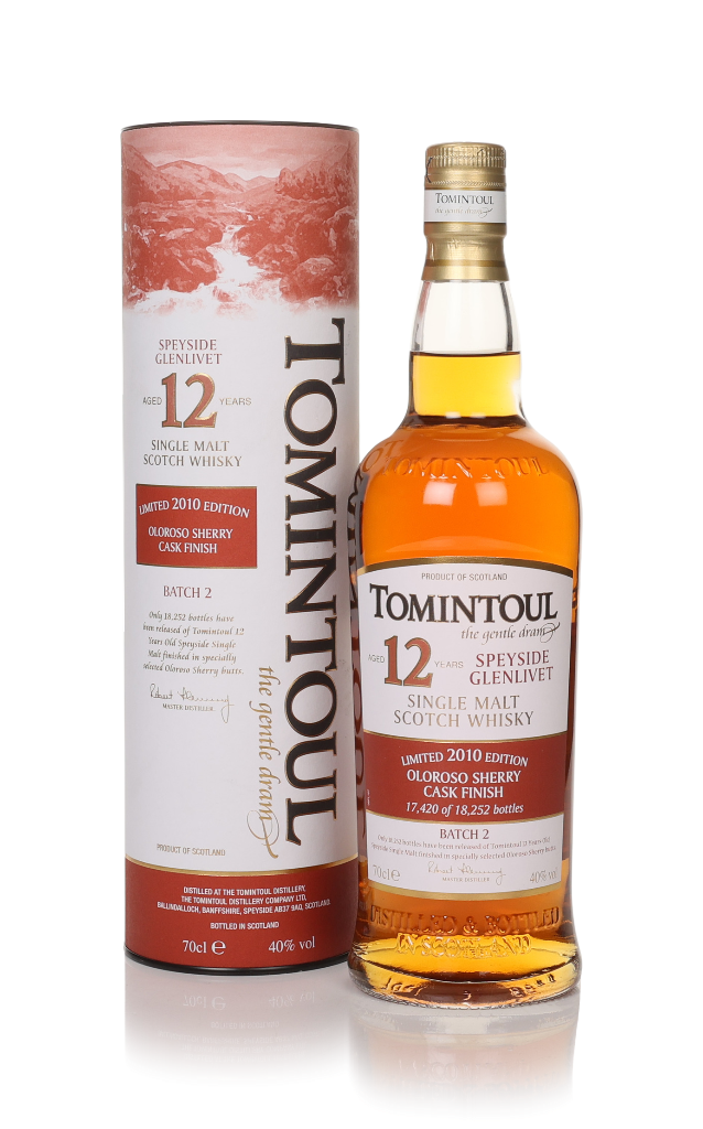 Tomintoul 12 Year Old Oloroso Sherry Cask 70cl product image