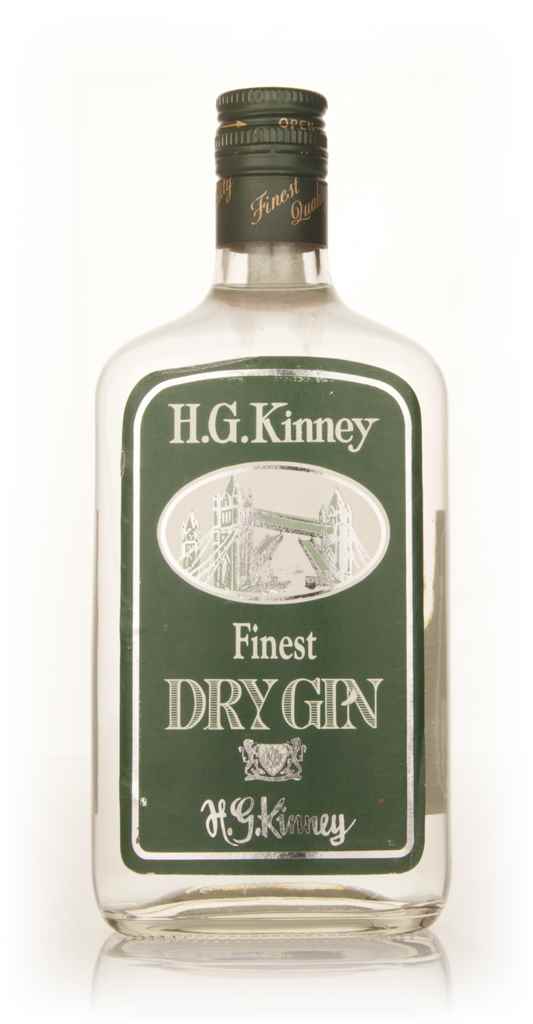 H. G. Kinney Finest Dry Gin - 2000s 70cl product image