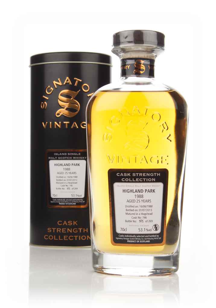 Highland Park 25 Year Old 1988 (cask 746) - Cask Strength Collection (Signatory) 70cl product image