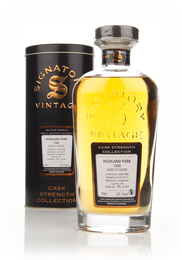 Highland Park 25 Year Old 1988 (cask 746) - Cask Strength Collection (Signatory) 70cl product image