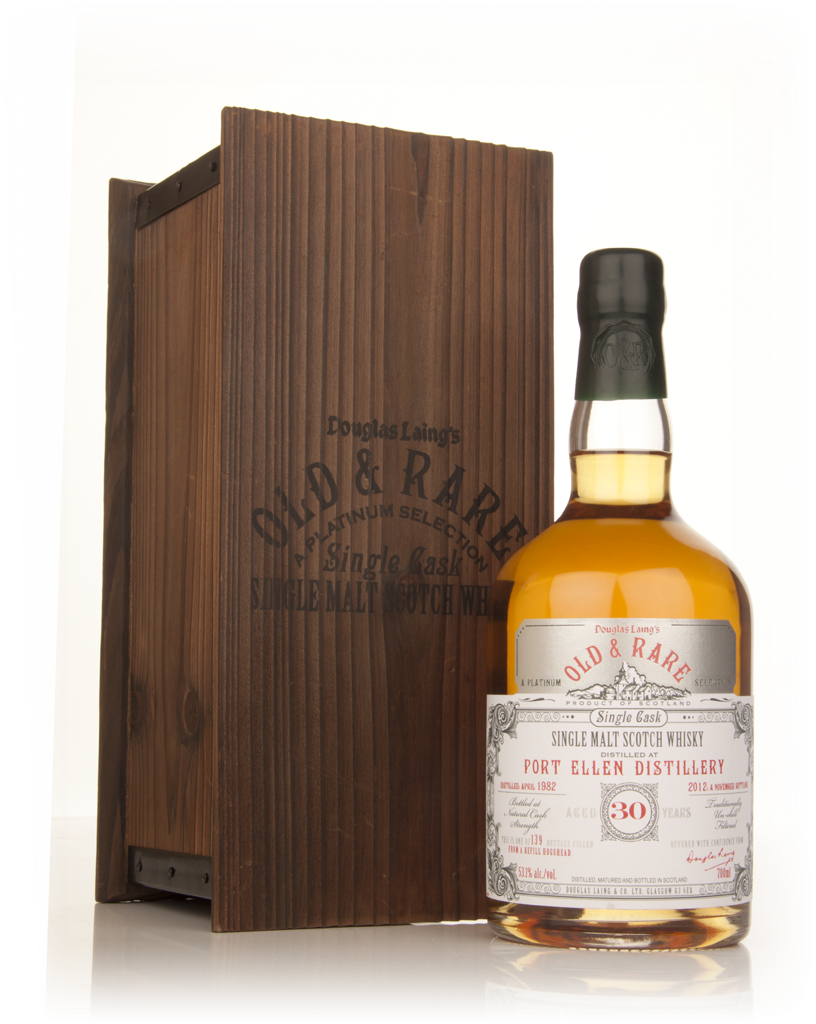Port Ellen 30 Year Old 1982 - Old and Rare Platinum (Douglas Laing) 70cl product image