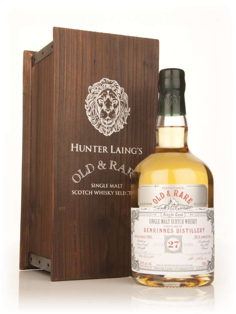 Benrinnes 27 Year Old 1985 - Old & Rare Platinum (Hunter Laing) 70cl product image