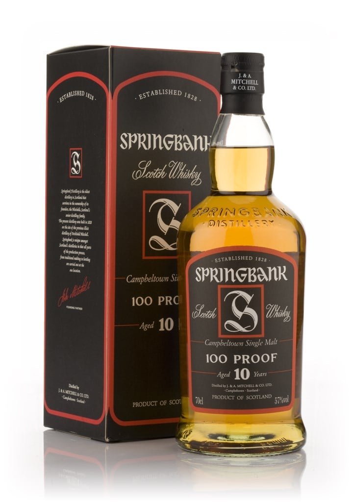Springbank 10 Year Old 100 Proof - 2000s 70cl product image