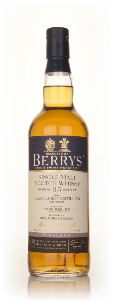 Glenturret 35 Year Old (cask 26) (Berry Bros. & Rudd) 70cl product image