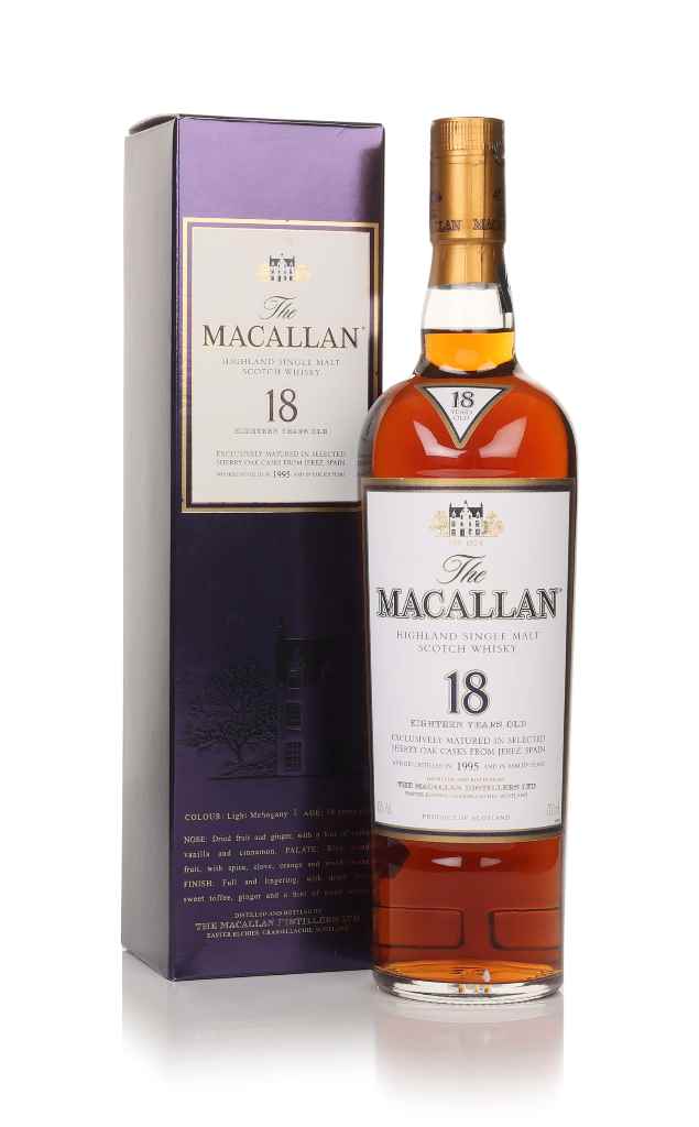 マッカラン18年　The Macallan 18 Year Old Macallan 18 Year Double Cask Single Malt Scotch | Total Wine