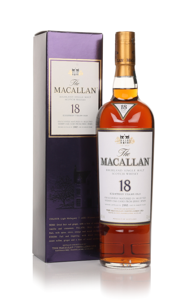 The Macallan 18 Year Old 1995 Sherry Oak 70cl product image