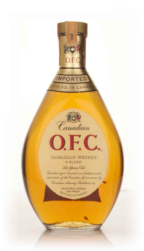 Schenley O.F.C. 6 Year Old Canadian Whisky - 1965 75cl product image