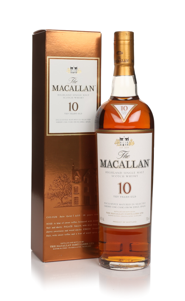 The Macallan 10 Year Old Sherry Oak - Late 2000s 70cl product image