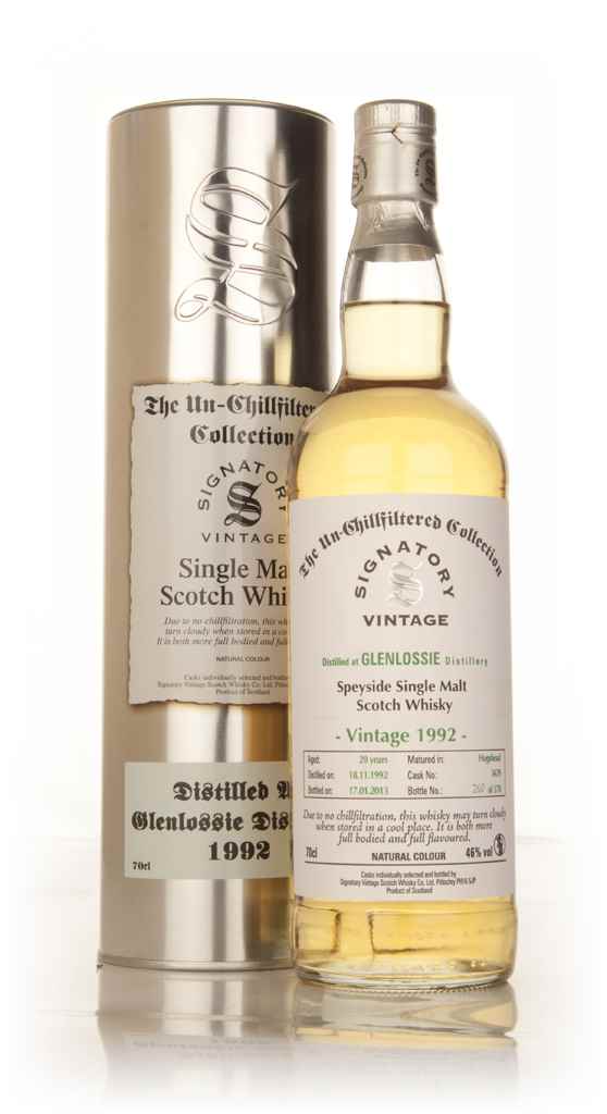 Glenlossie 20 Year Old 1992 (cask 3439) - Un-Chillfiltered (Signatory) 70cl product image