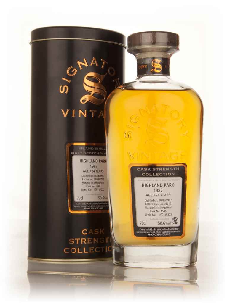 Highland Park 24 Year Old 1987 (cask 1546) - Cask Strength Collection (Signatory) 70cl product image