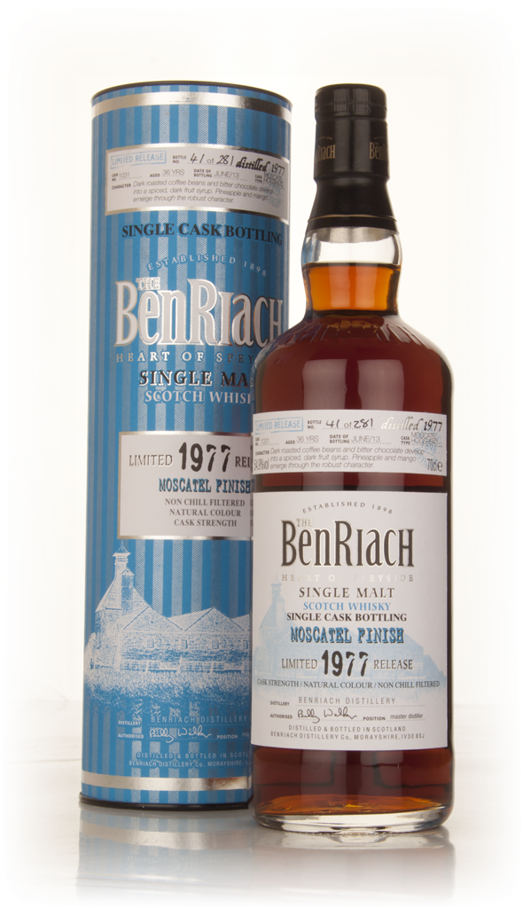 Benriach 36 Year Old 1977 (cask 1031) - Moscatel Cask Finish 70cl product image