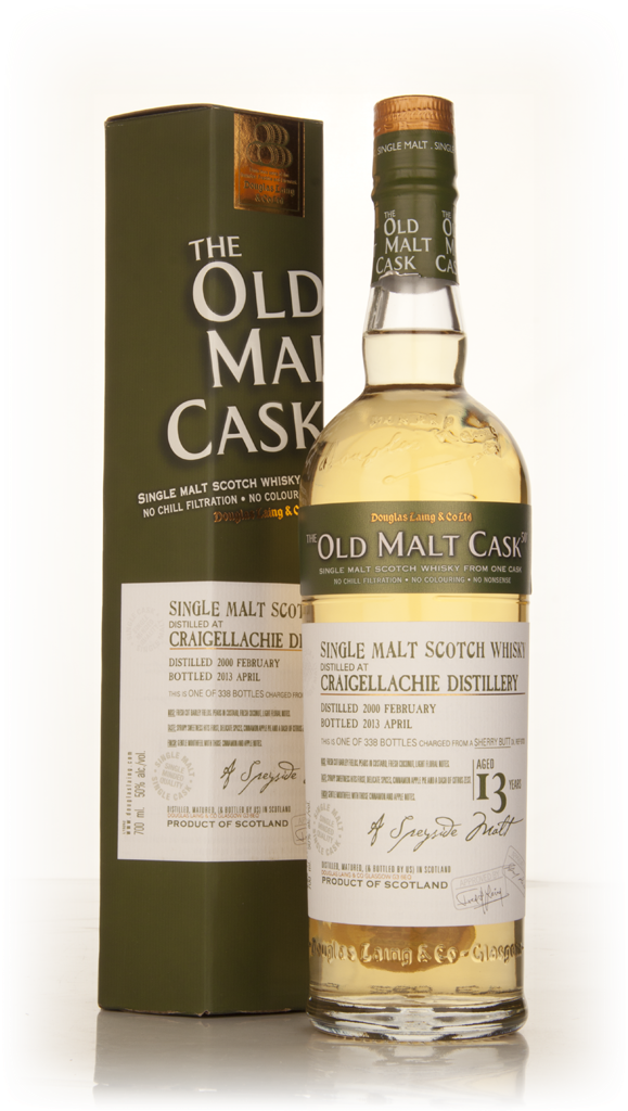 Craigellachie 13 Year Old 2000 (cask 9730) - Old Malt Cask (Douglas Laing) 70cl product image
