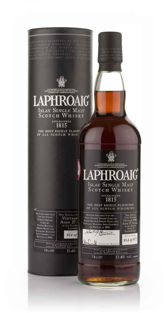 Laphroaig 27 Year Old Oloroso Cask (2007 Release) 70cl product image