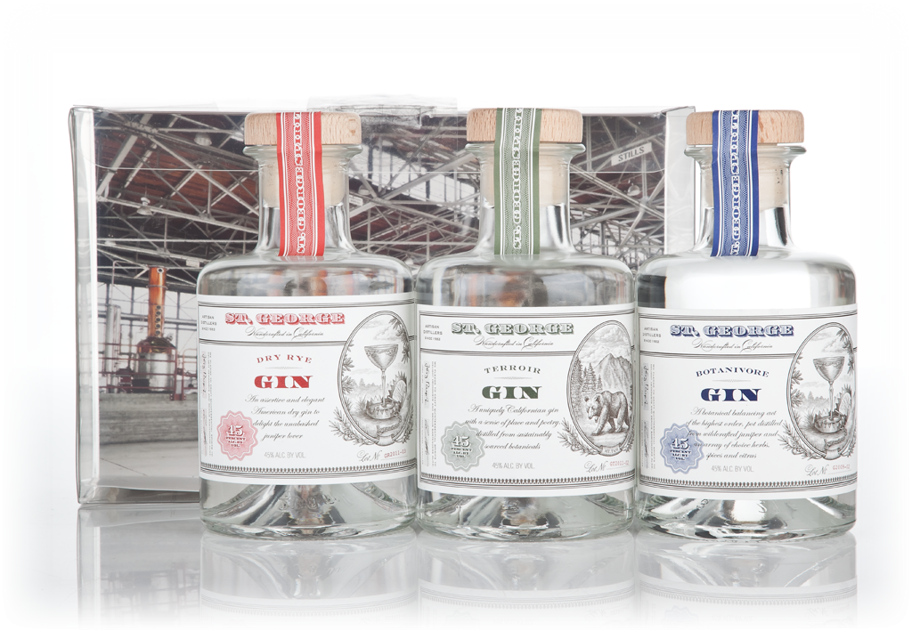St. George Gin Triple Pack (3 x 20cl) 60cl product image