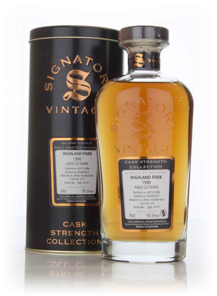 Highland Park 22 Year Old 1990 (cask 575) - Cask Strength Collection (Signatory) 70cl product image