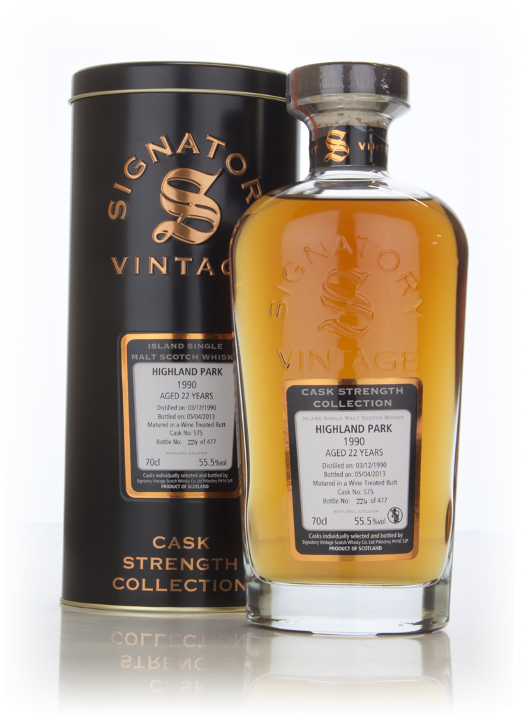 Highland Park 22 Year Old 1990 (cask 575) - Cask Strength Collection (Signatory) 70cl product image