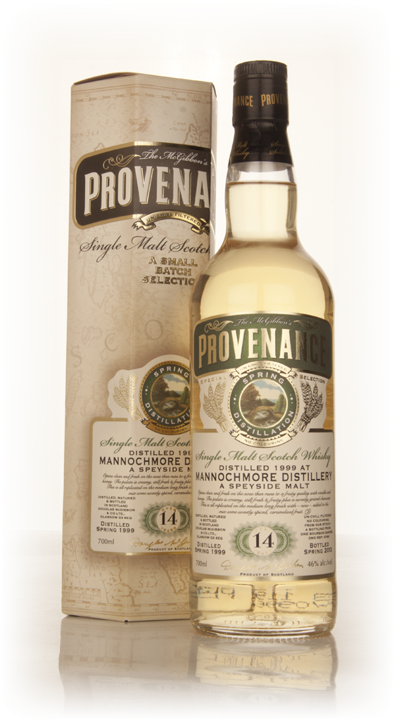 Mannochmore 14 Year Old 1999 (cask 9766) - Provenance (Douglas Laing) 70cl product image
