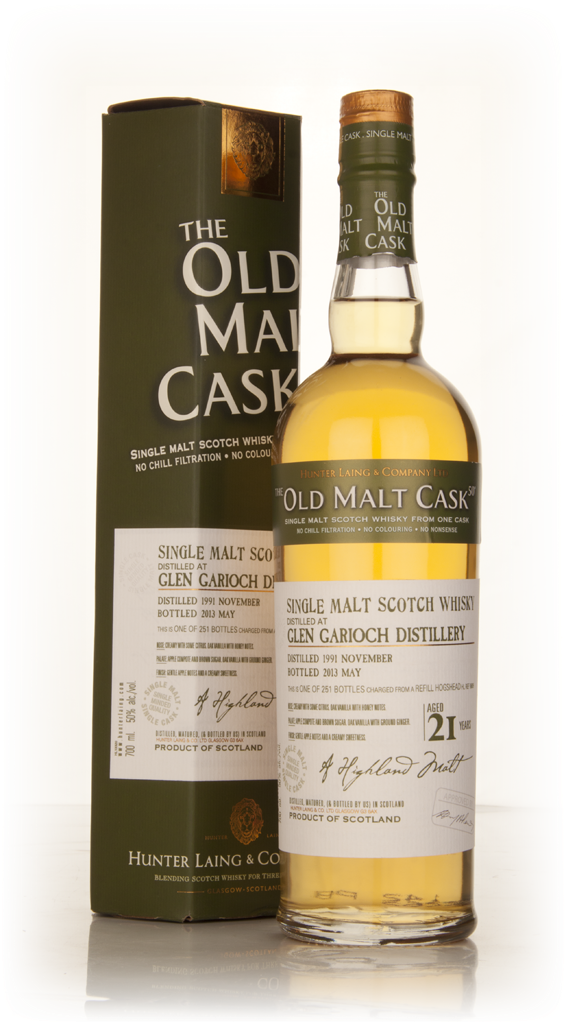 Glen Garioch 21 Year Old 1991 (cask 9809) - Old Malt Cask (Hunter Laing) 70cl product image