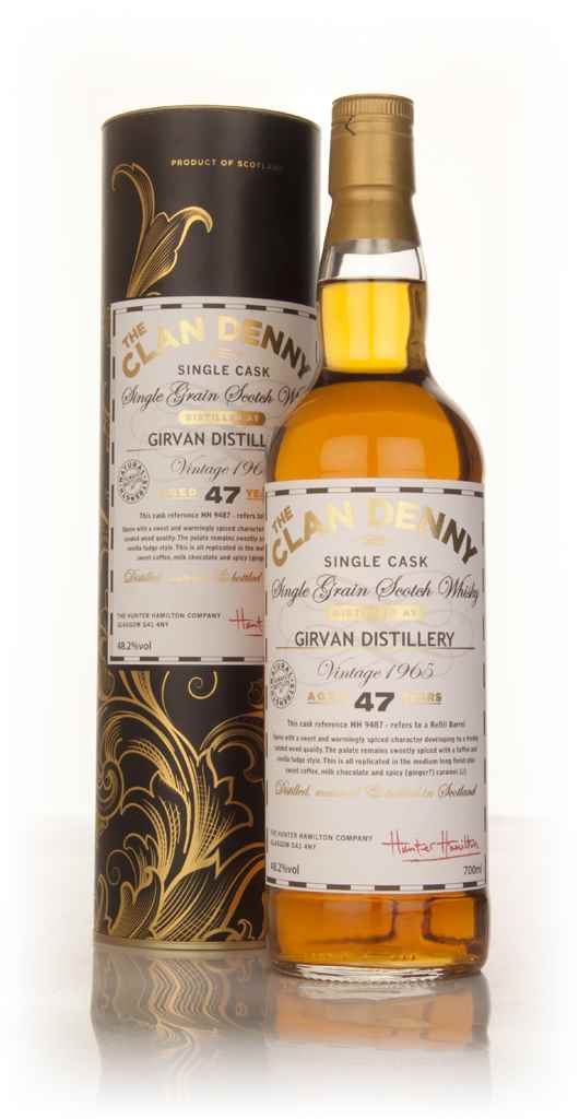 Girvan 47 Year Old 1965 (cask 9487) - The Clan Denny (Douglas Laing) 70cl product image