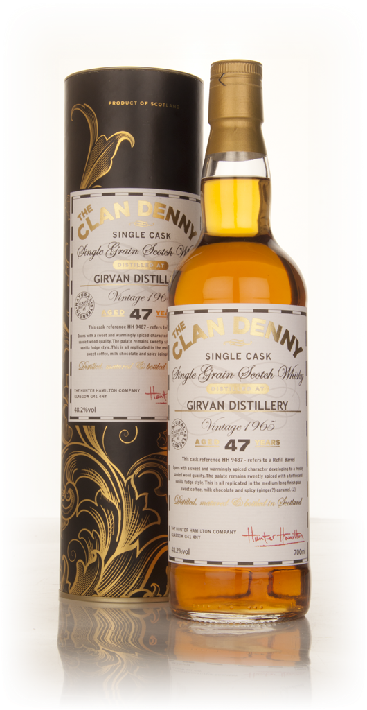Girvan 47 Year Old 1965 (cask 9487) - The Clan Denny (Douglas Laing) 70cl product image