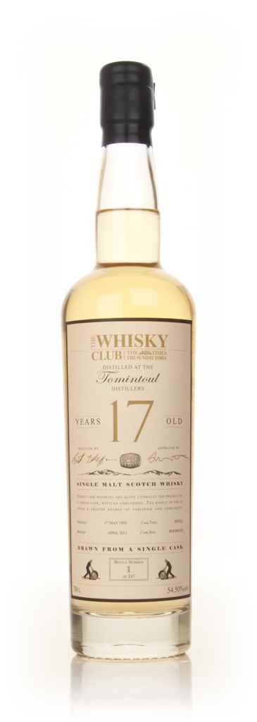 Tomintoul 17 Year Old 1995 (The Whisky Club) 70cl product image