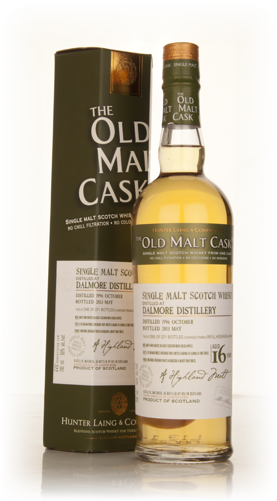 Dalmore 16 Year Old 1996 (cask 9816) - Old Malt Cask (Hunter Laing) 70cl product image