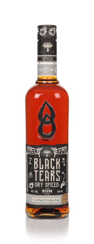 Black Tears Spiced Rum 70cl product image